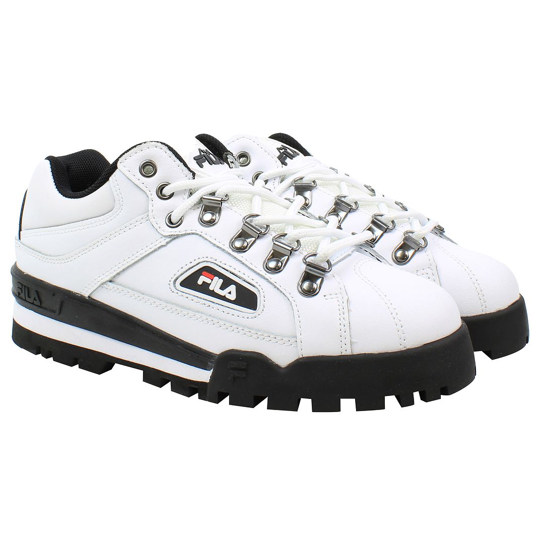 Fila Trailblazer Low Womens White/Black Trainers