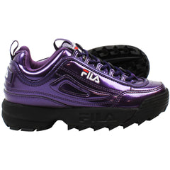 Fila Disruptor M Low Womens Purple Trainers