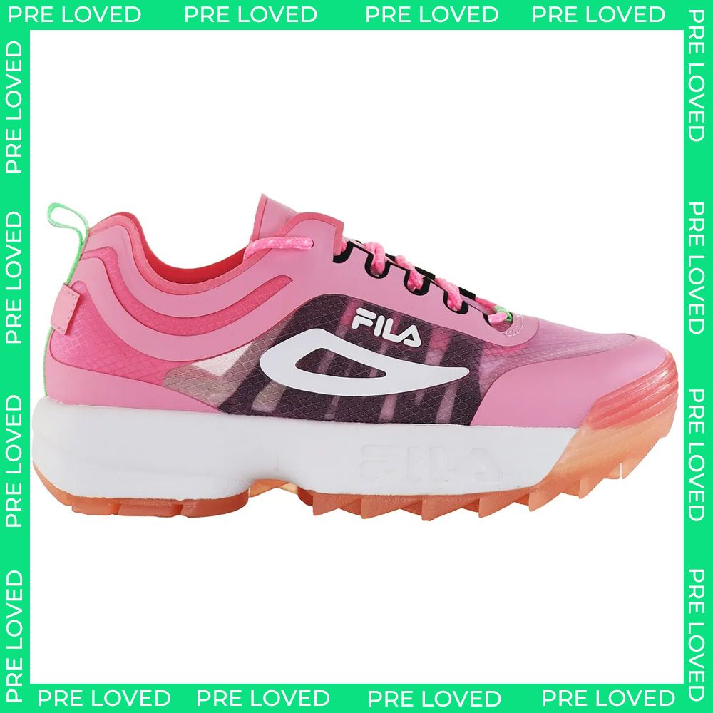 Fila Disruptor Run CB Womens Pink Trainers NO BOX