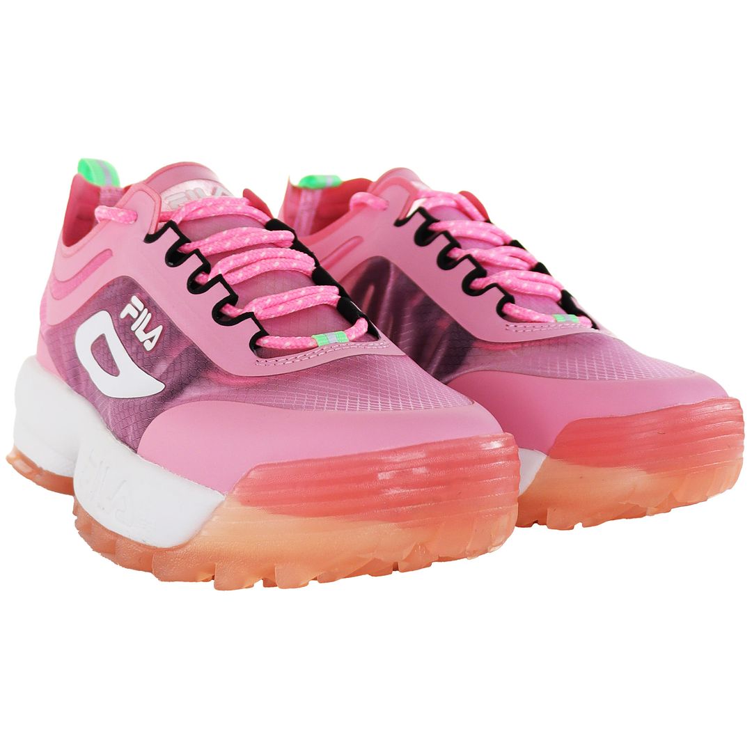 Fila Disruptor Run CB Womens Pink Trainers