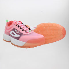 Fila Disruptor Run CB Womens Pink Trainers NO BOX