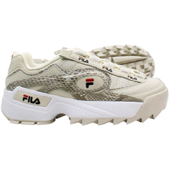 Fila D-Formation A Womens Beige Trainers