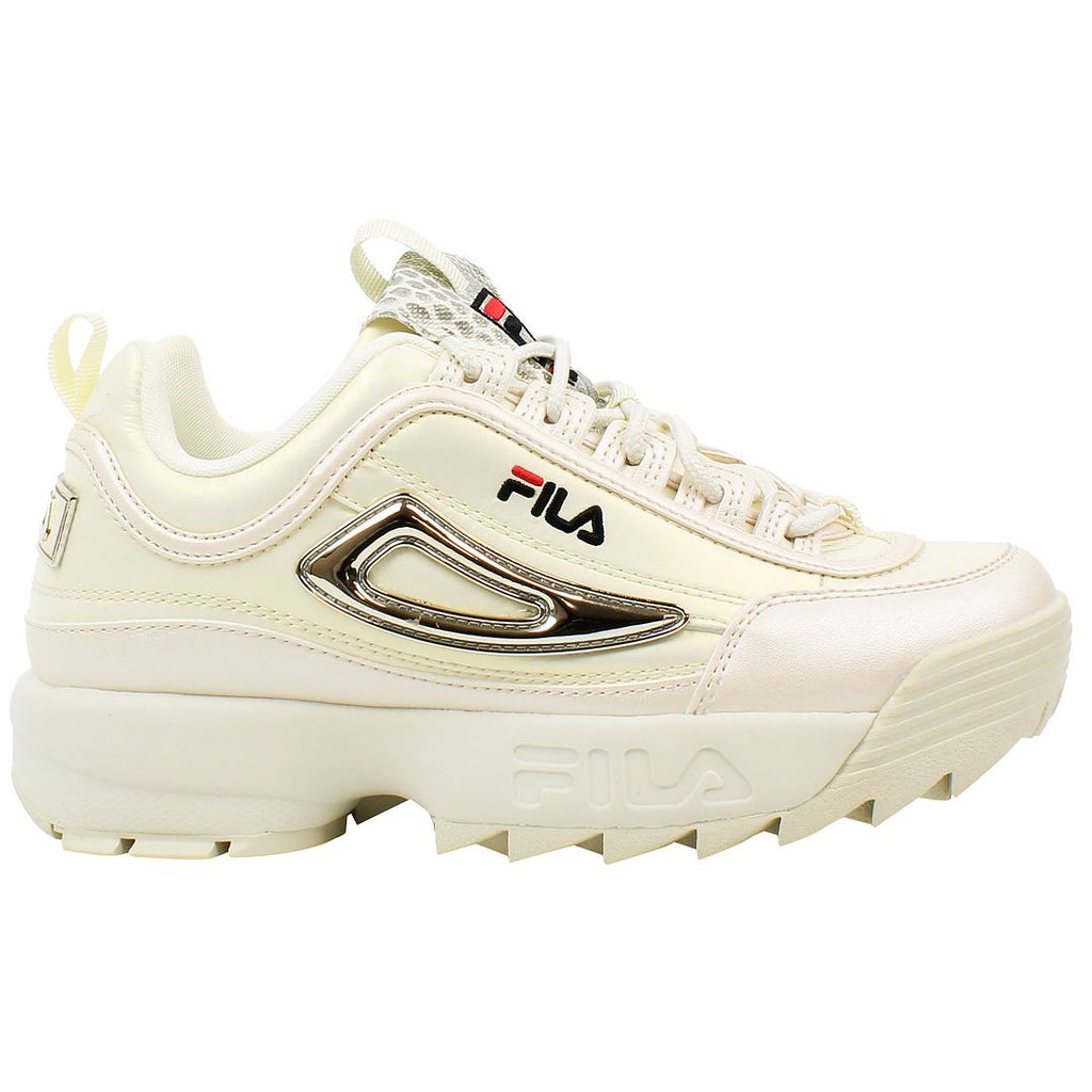 Fila Disruptor N Low Womens Beige Trainers