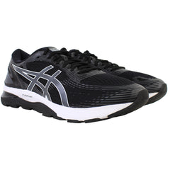 Asics Gel Nimbus 21 Mens Black Running Shoes