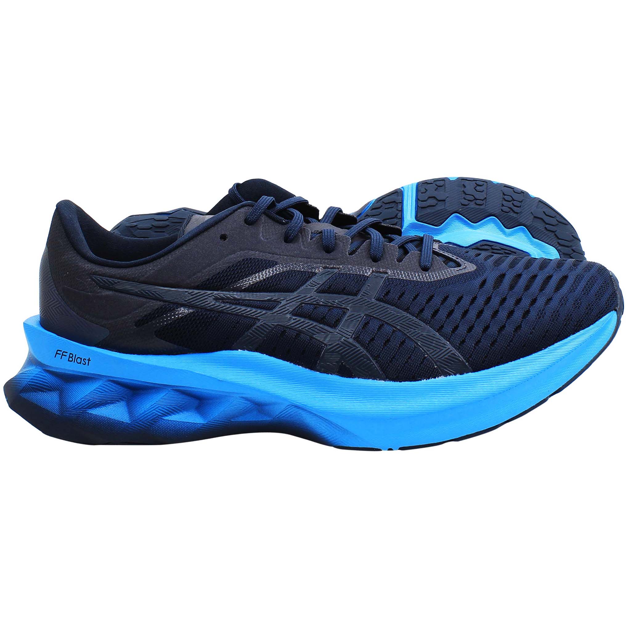 Asics Novablast Mens Navy Running Shoes