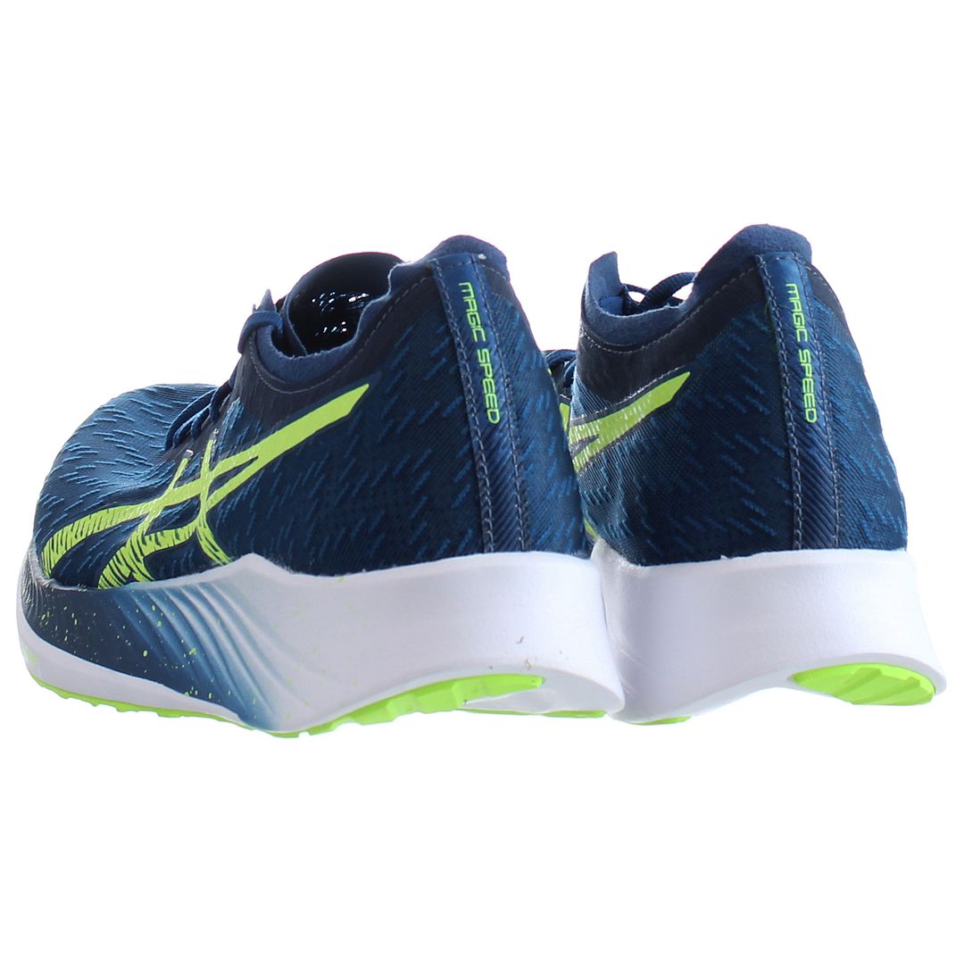 Asics Magic Speed Mens Blue Trainers