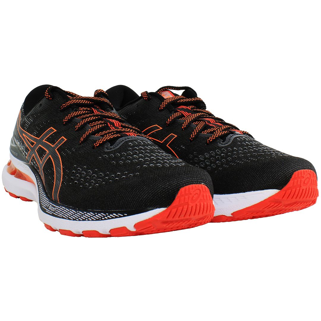 Asics Gel-Kayano 28 Mens Black Running Shoes