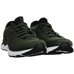 Asics Gel-Nimbus 24 Mens Green Running Trainers