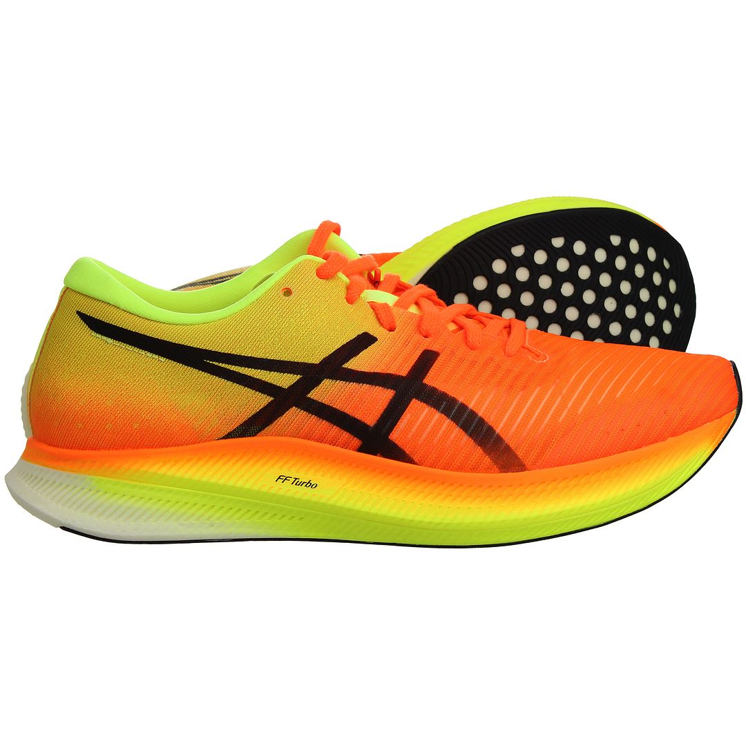 Asics MetaSpeed Edge Mens Orange Running Trainers