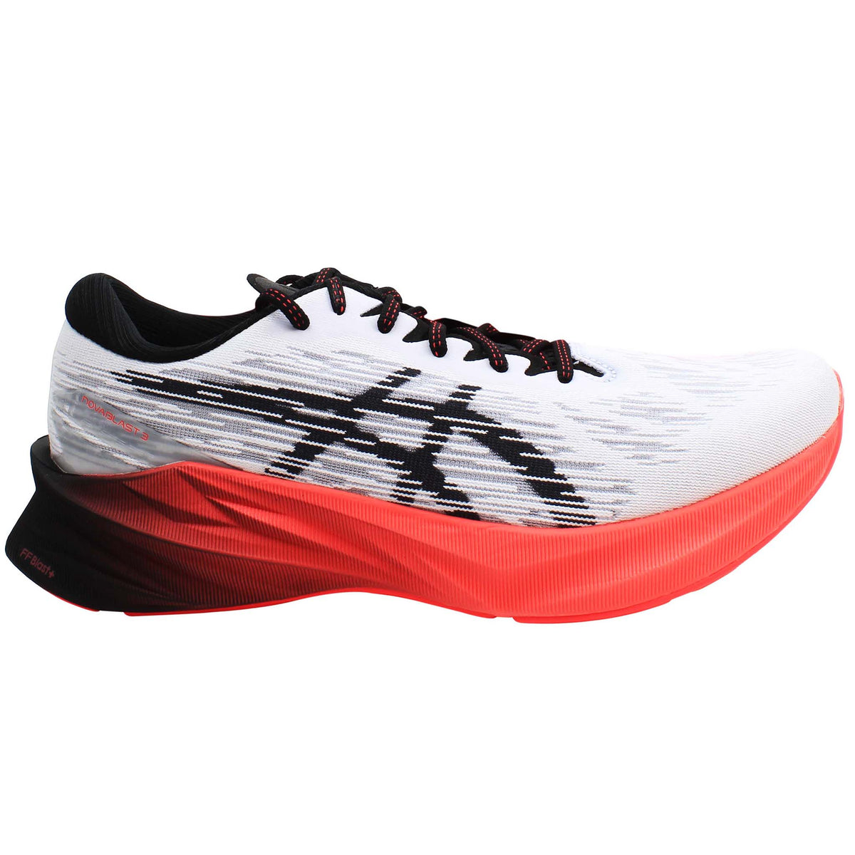 Asics Novablast 3 Mens White Running Shoes