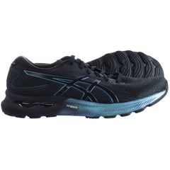 Asics Gel-Nimbus 24 Platinum Mens Black Trainers