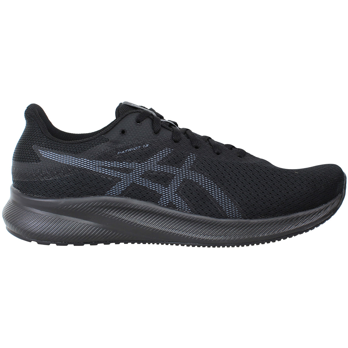 Asics Patriot 13 Mens Black Running Shoes
