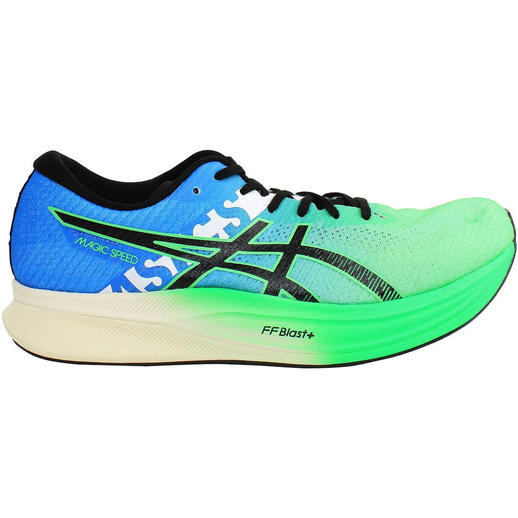 Asics Magic Speed 2 Ekiden Mens Green Running Shoes