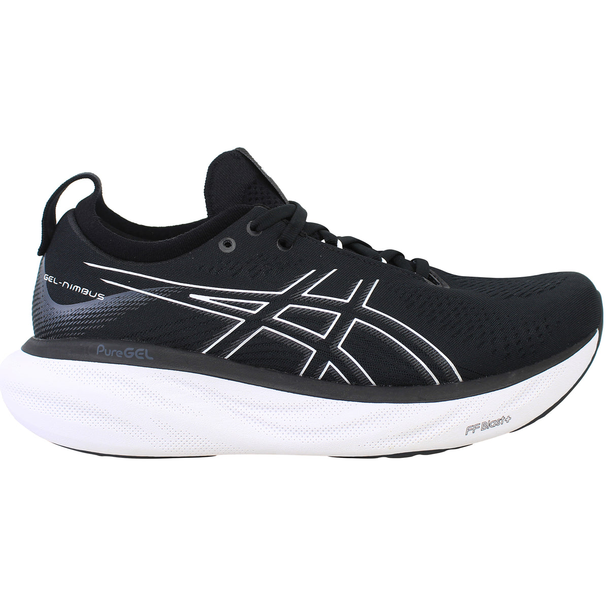 Asics Gel-Nimbus 25 Mens Black Running Shoes