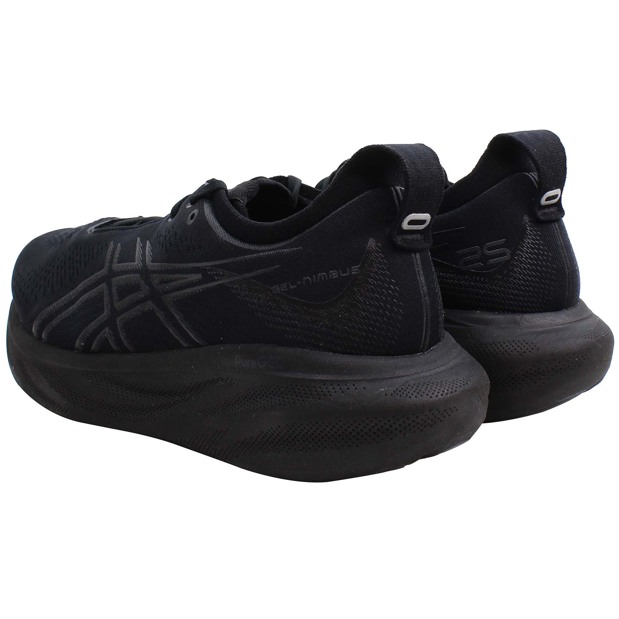 Asics Gel-Nimbus 25 Mens Black Running Shoes