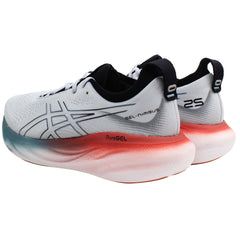 Asics Gel-Nimbus 25 Mens Grey Running Shoes