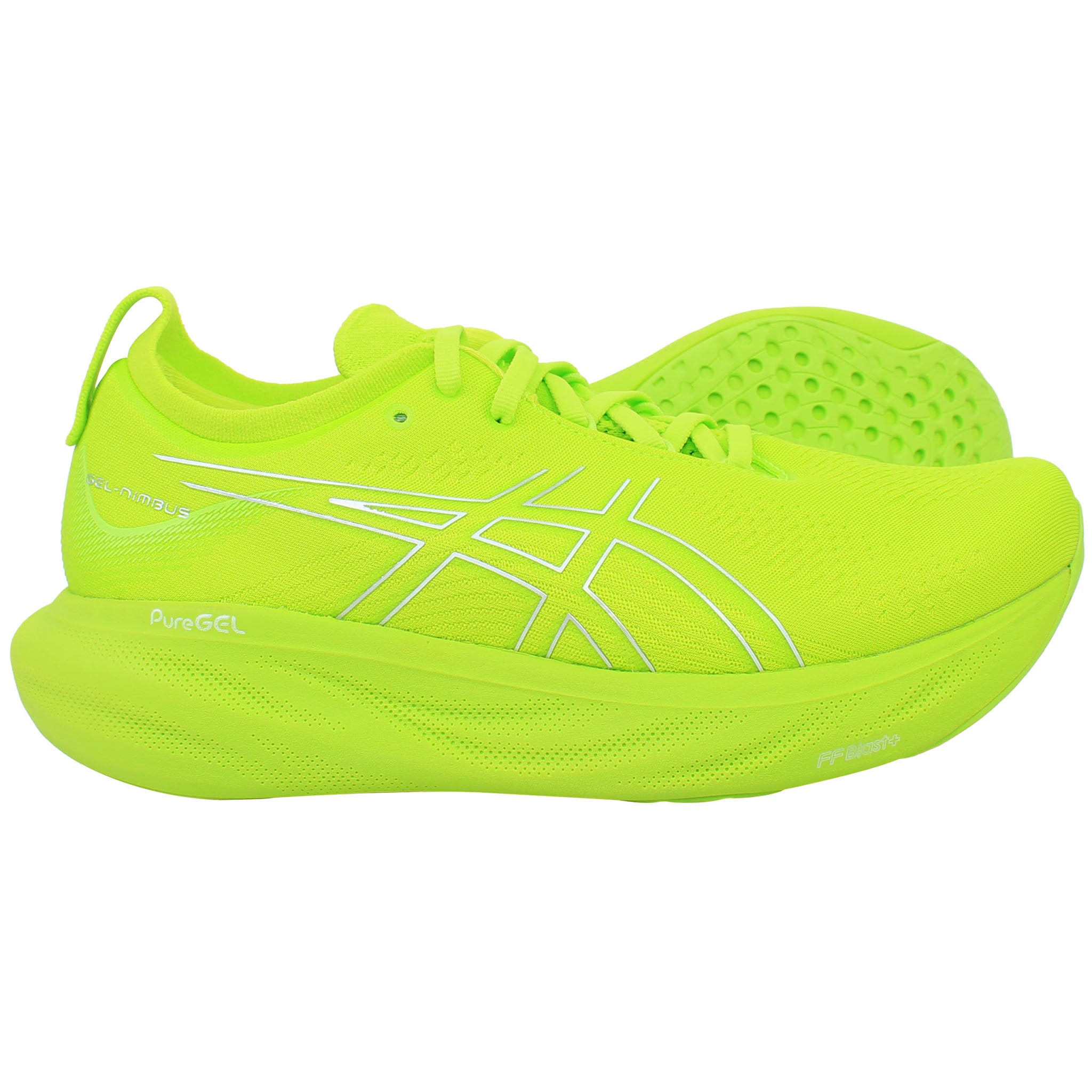 Asics Gel-Nimbus 25 Mens Lime Running Shoes