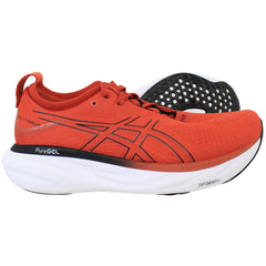Asics Gel-Nimbus 25 Mens Red Running Shoes