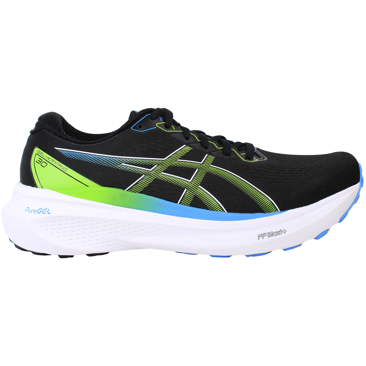 Asics Gel-Kayano 30 Mens Black Running Shoes
