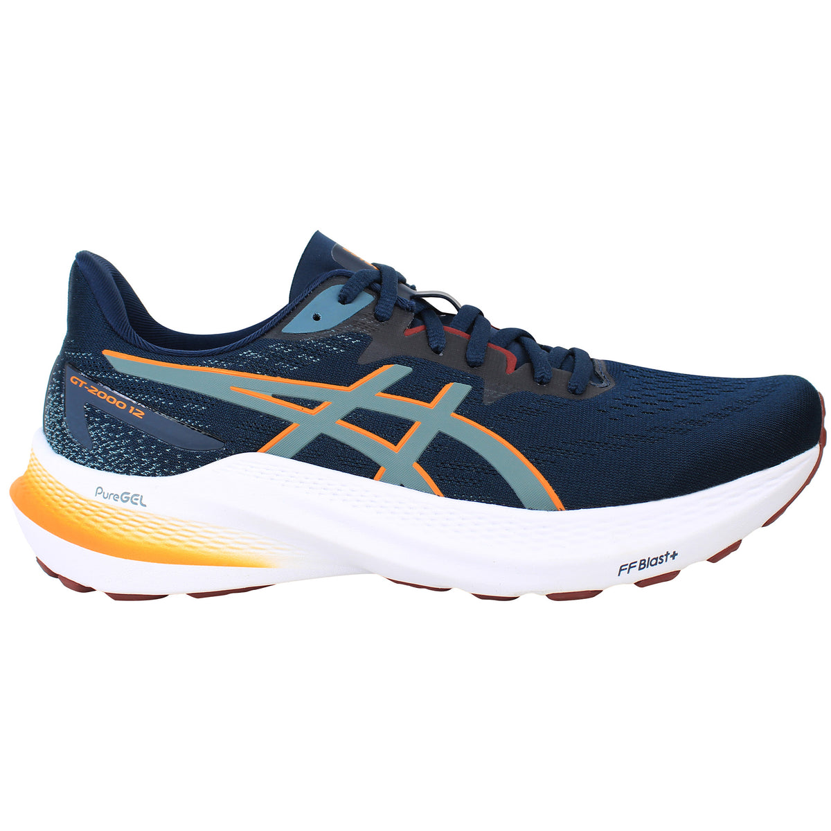 Asics GT-2000 12 Mens Dark Green Running Shoes