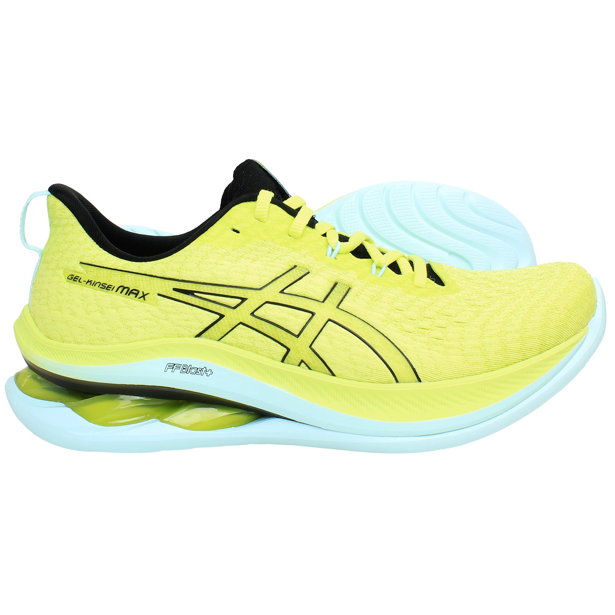 Asics Gel-Kinsei Max Mens Yellow Running Shoes