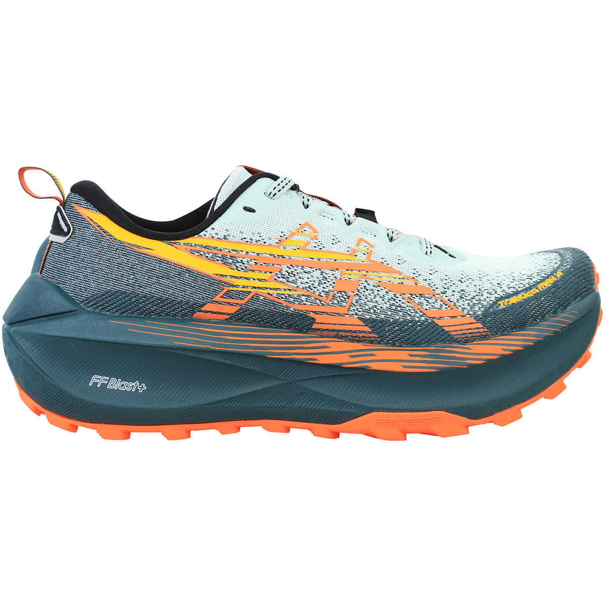 Asics Trabuco Max 4 Mens Green Running Shoes