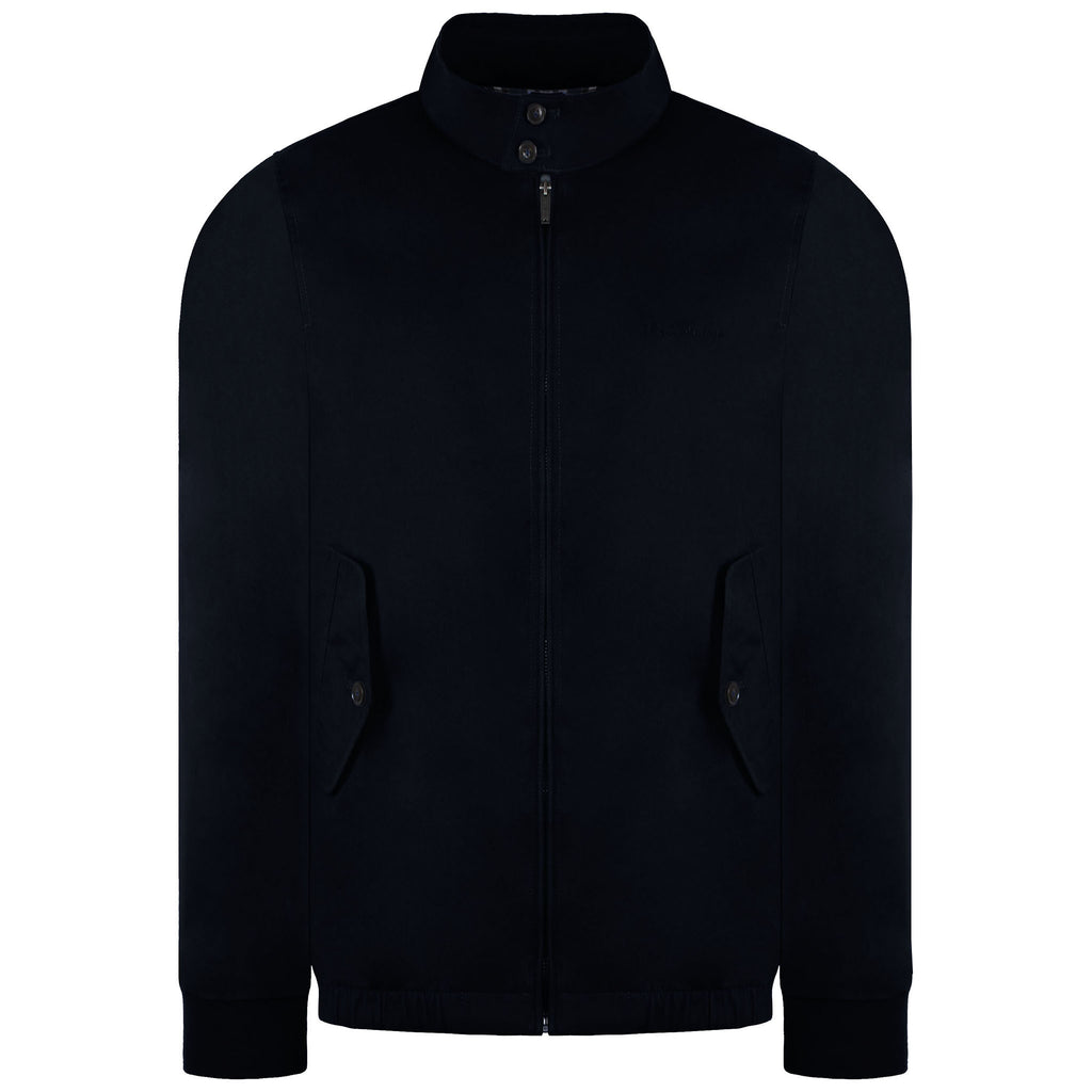 Ben Sherman Signature Mens Navy Harrington Jacket