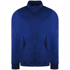 Ben Sherman Signature Mens Blue Harrington Jacket