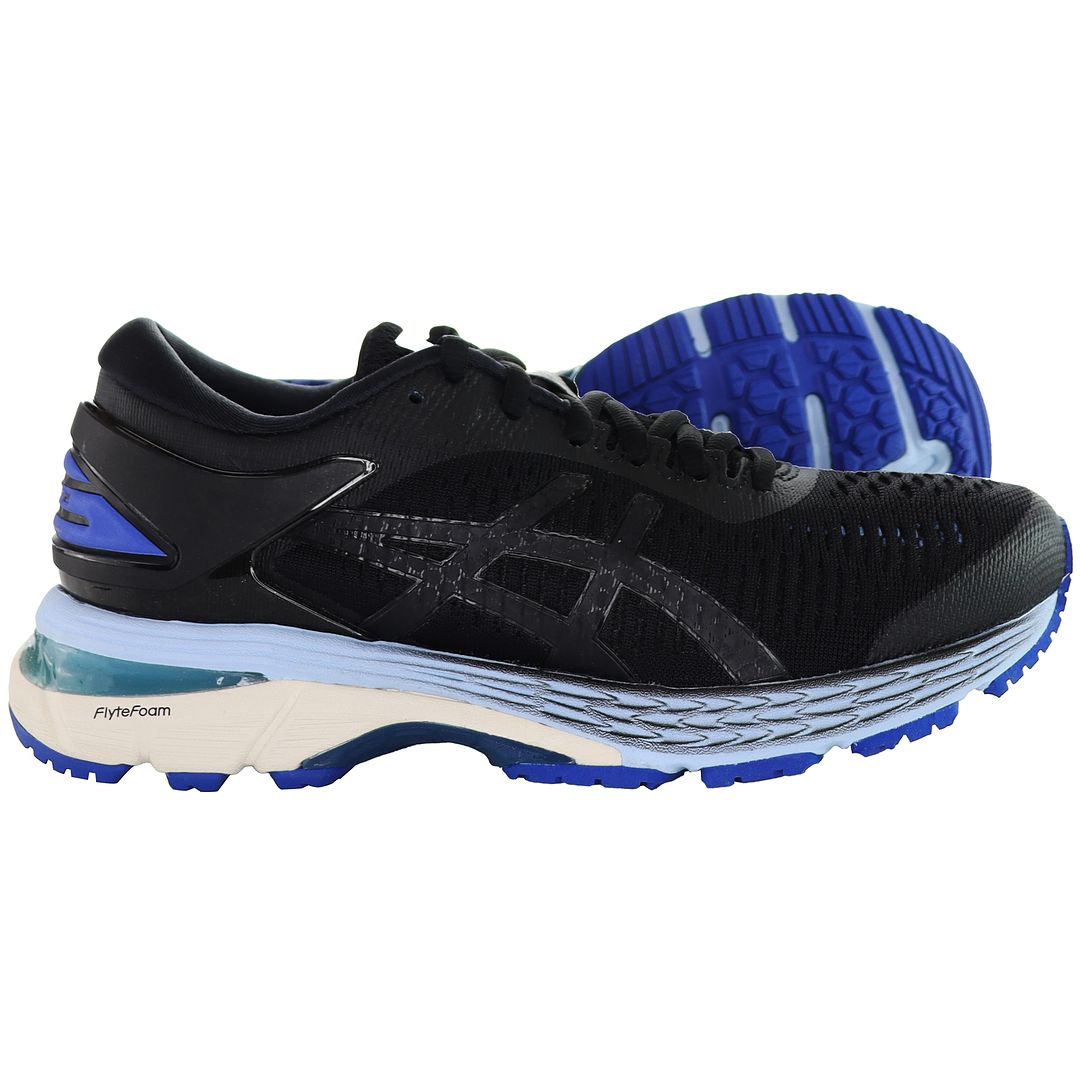 Asics Gel-Kayano 25 Womens Black Running Trainers