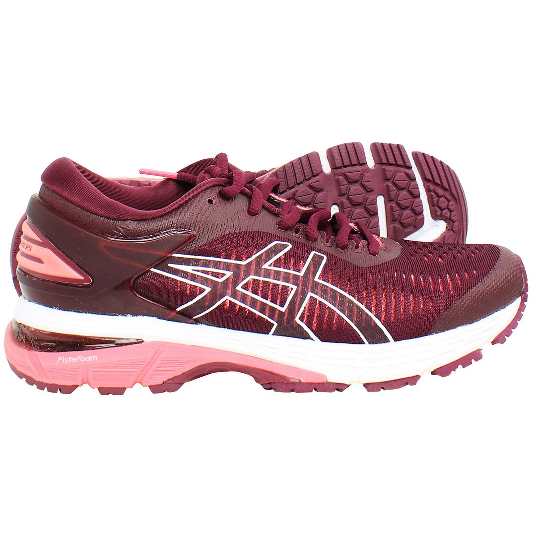 Asics Gel-Kayano 25 Womens Pink Running Trainers