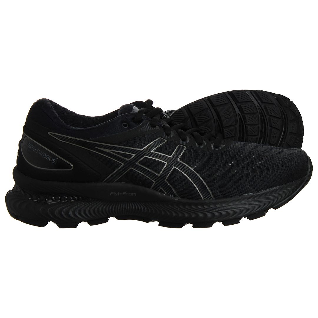 Asics Gel-Nimbus 22 Womens Black Running Trainers