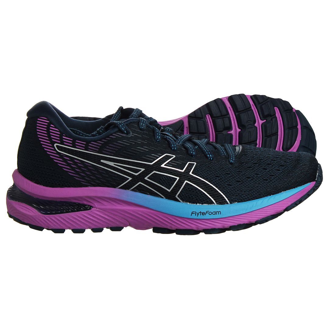 Asics Gel-Cumulus 22 Womens Black Running Shoes