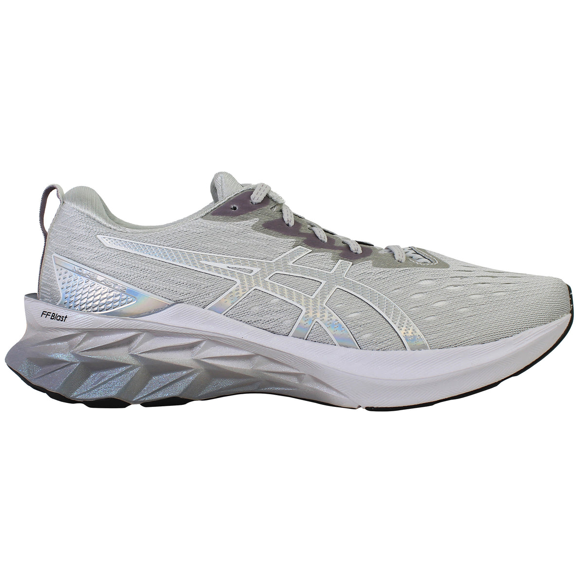 Asics Novablast 2 Platinum Womens Grey Running Shoes