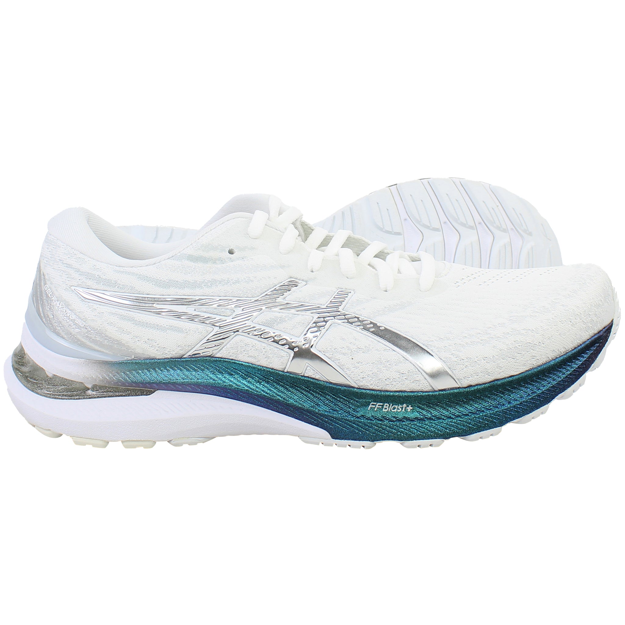 Asics Gel-Kayano 29 Platinum Womens White Running Shoes