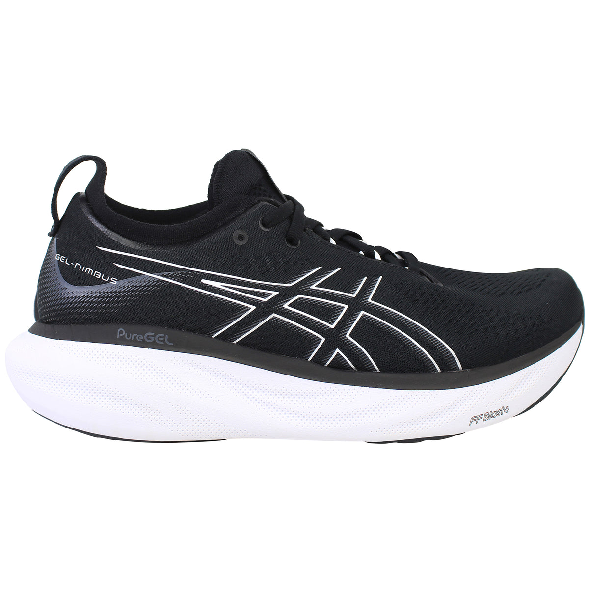 Asics Gel-Nimbus 25 Womens Black Running Shoes