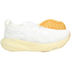 Asics Gel-Nimbus 25 Womens White Running Shoes