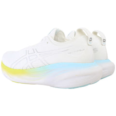 Asics Gel-Nimbus 25 Womens White Running Shoes
