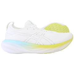 Asics Gel-Nimbus 25 Womens White Running Shoes