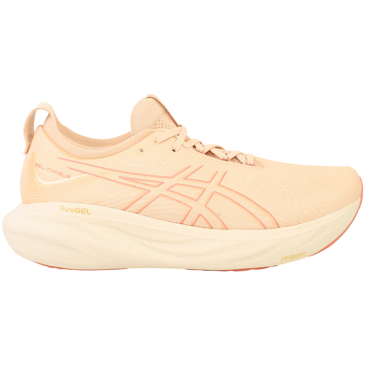 Asics Gel-Nimbus 25 Womens Orange Running Shoes