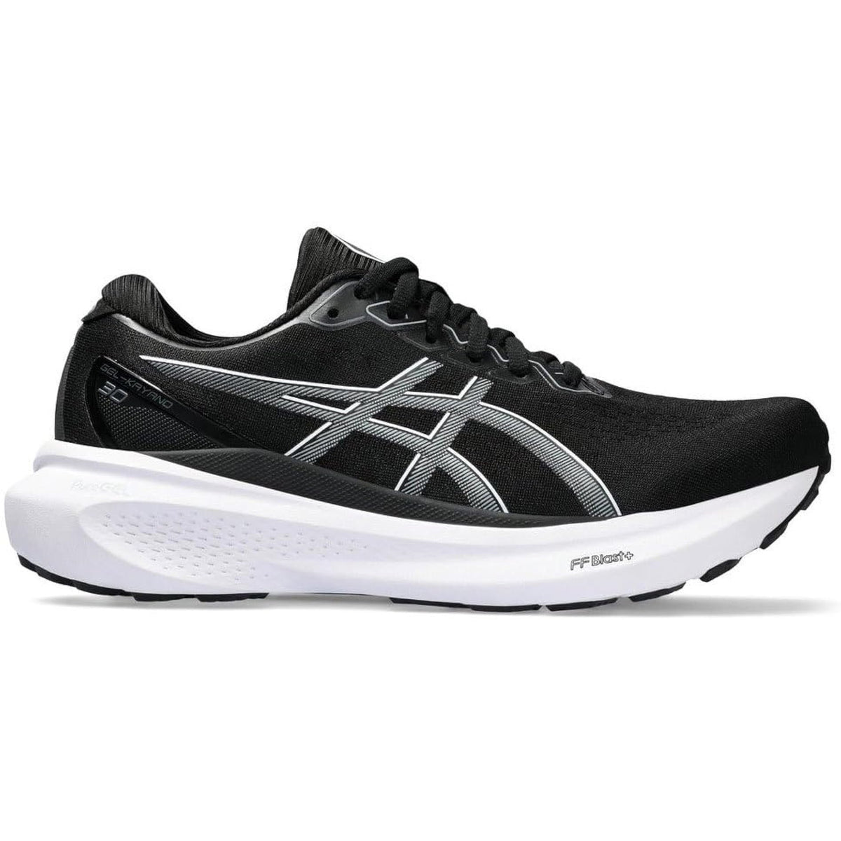 Asics Gel-Kayano 30 Womens Black Running Shoes