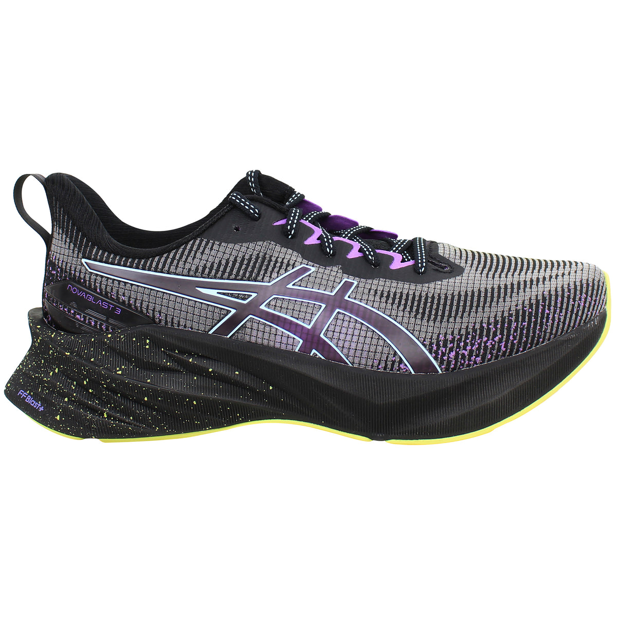 Asics Novablast 3 LE Womens Black Running Shoes