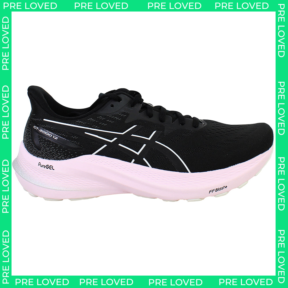 Asics GT-2000 12 Womens Black Running Shoes NO BOX