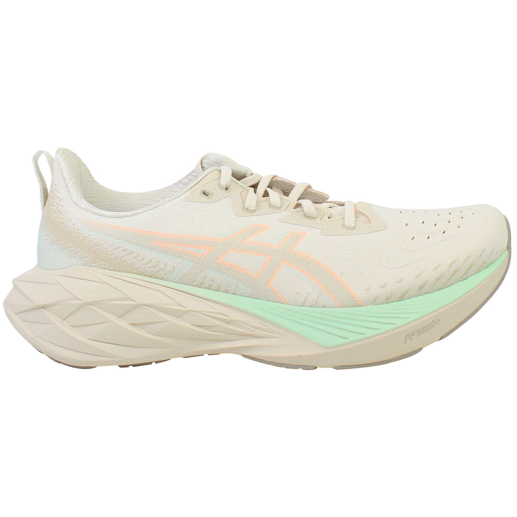 Asics Novablast 4 Womens Beige Running Shoes