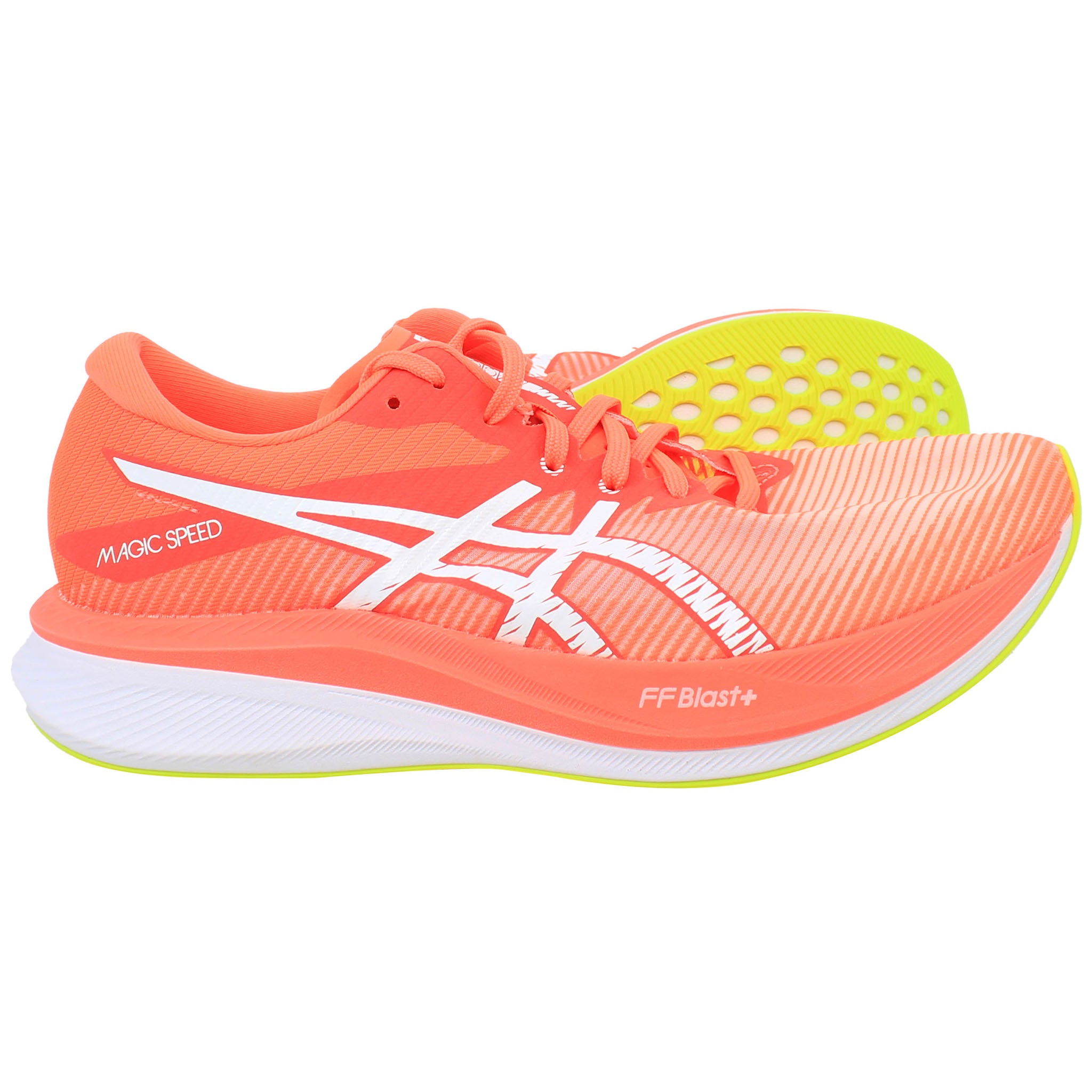 Asics Magic Speed 3 Womens Red Running Shoes