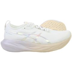 Asics Gel-Nimubs 25 Anniversary Womens White Running Shoes