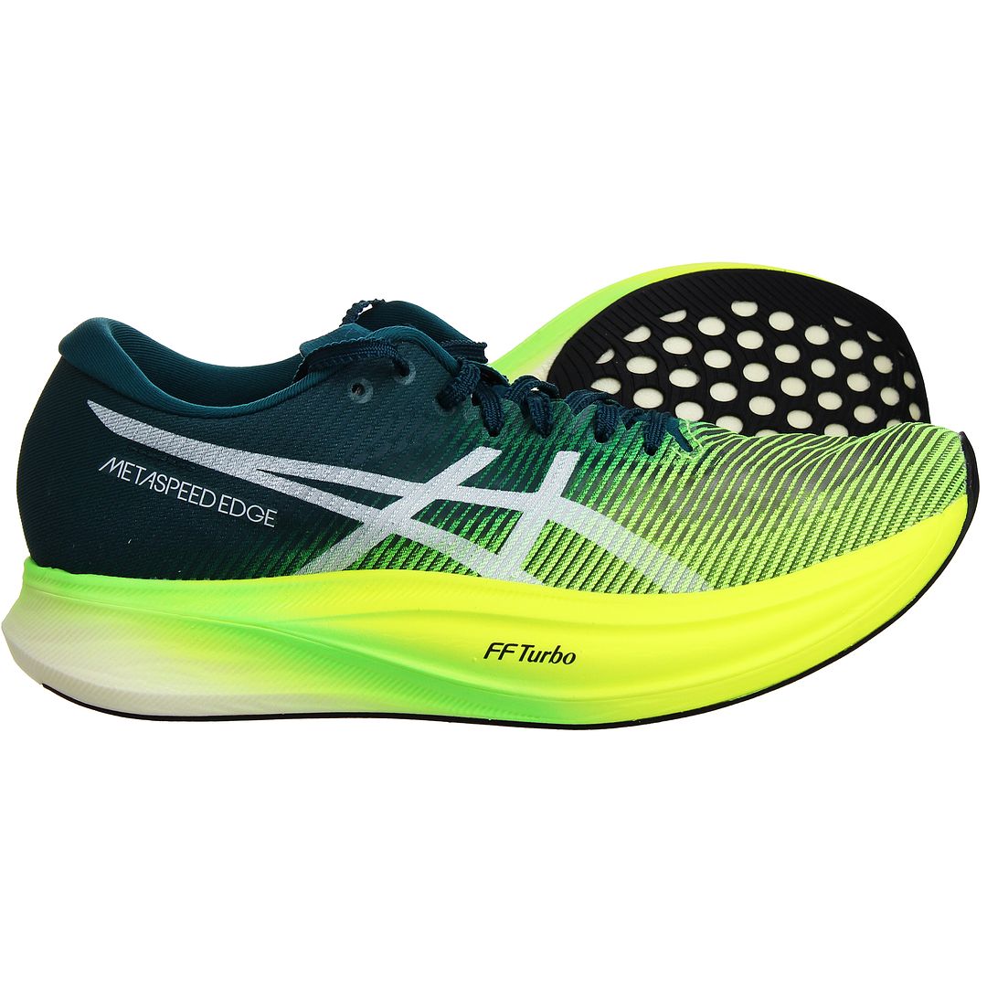 Asics MetaSpeed Edge+ Mens Yellow Running Shoes