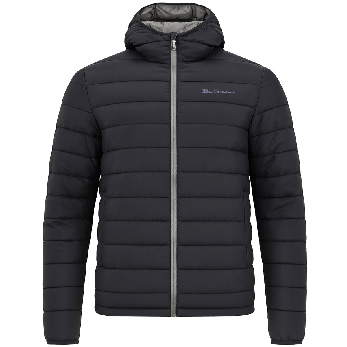 Ben Sherman Signature Mens Black Padded Jacket