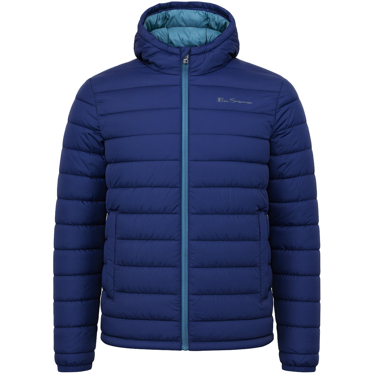 Ben Sherman Signature Mens Dark Navy Padded Jacket