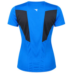 Diadora Logo Womens Blue T-Shirt