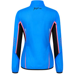 Diadora Logo Womens Blue Windbreaker Jacket